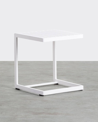 Table d’appoint en aluminium