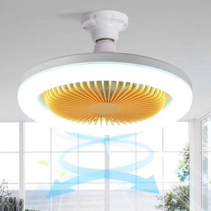 Ventilateur de plafond moderne à led