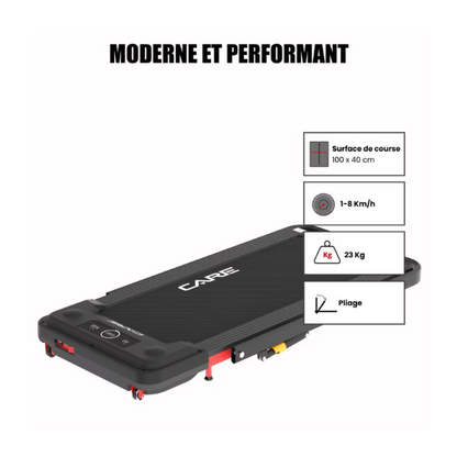 Tapis de marche Électrique Pliable- 8km/h