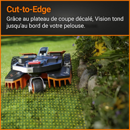 Robot tondeuse à gazon sans fil Vision 600 m²
