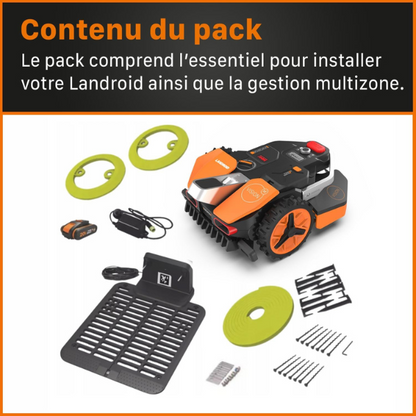 Robot tondeuse à gazon sans fil Vision 600 m²