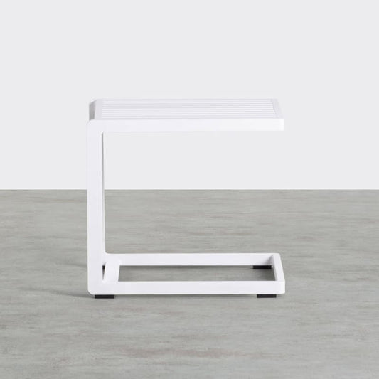 Table d’appoint en aluminium